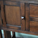 Mission Solid Oak Buffet / Console Table - Walnut - 52" - Crafters and Weavers