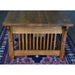 SOLD OUT Crofter 4 Drawer Coffee Table with Spindles - Golden Brown - Crafters and Weavers