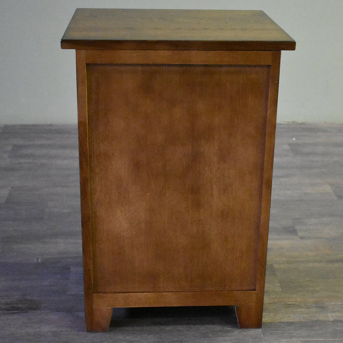 Mission 3 Drawer Nightstand - Walnut - Crafters and Weavers