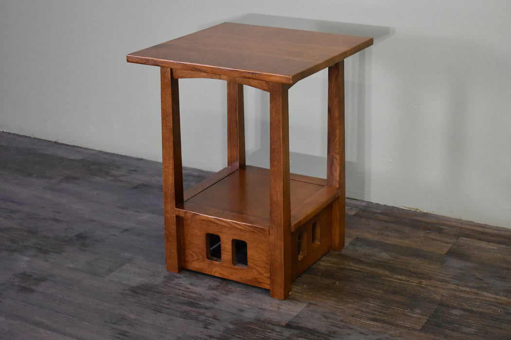 Arts and Crafts / Mission Style Taboret End Table - Model A29 - Crafters and Weavers