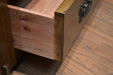 Mission Quarter Sawn Oak TV Stand - Crafters and Weavers