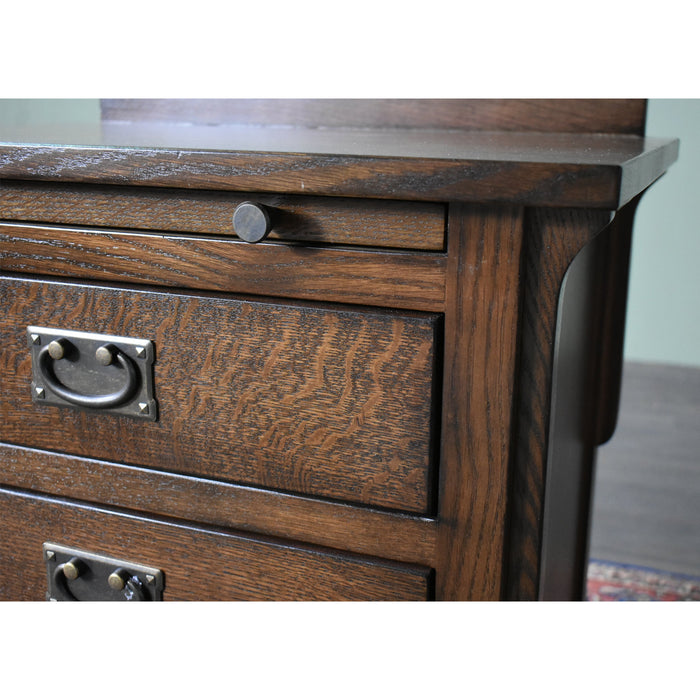 PREORDER Mission Crofter 3 Drawer Nightstand - Walnut (AW) - Crafters and Weavers