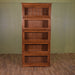 Mission Craftsman Style Oak Barrister Bookcase - 5 Stack - Crafters and Weavers