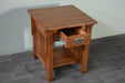 Mission 1 Drawer Crofter End Table - Model A19 - Crafters and Weavers