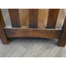 Mission Spindle Side 4 Shelf Bookcase - Walnut (W1) - Crafters and Weavers