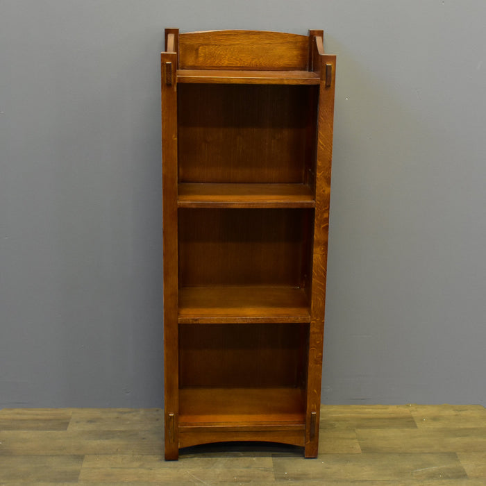 SOLD OUT Mission / Arts and Crafts Style Open Bookcase - Model 5284 - Crafters and Weavers