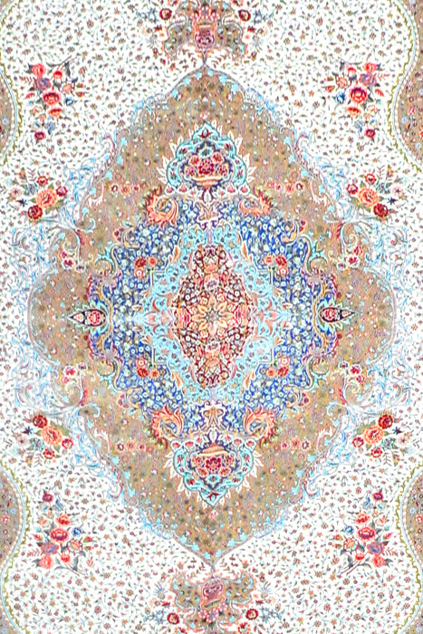 Large Silk Rugs 8.11x11.2 #45*****