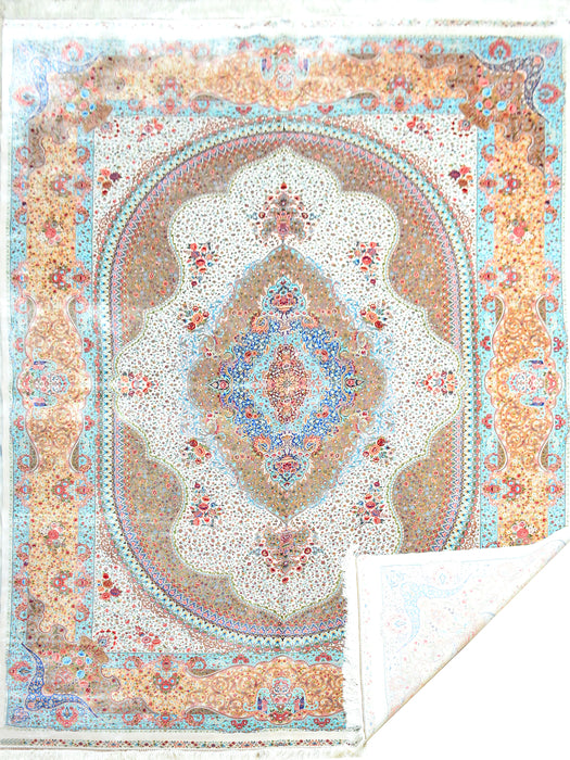 Large Silk Rugs 8.11x11.2 #45*****