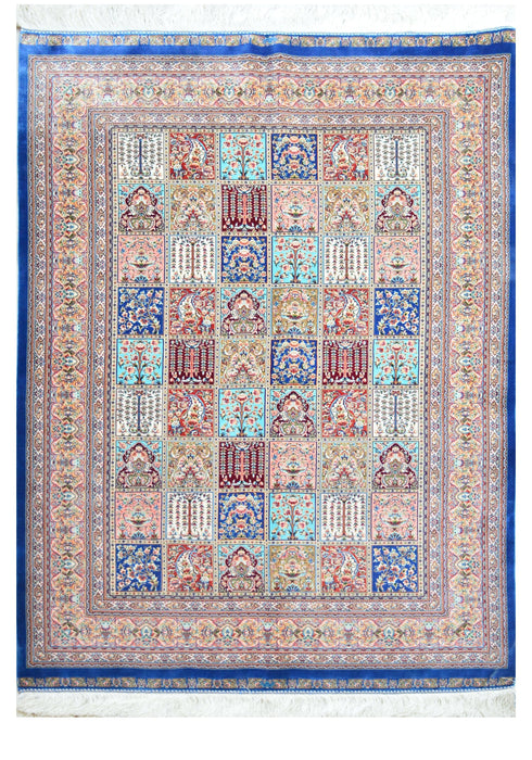 Large Silk Rugs 4x6 #58*****