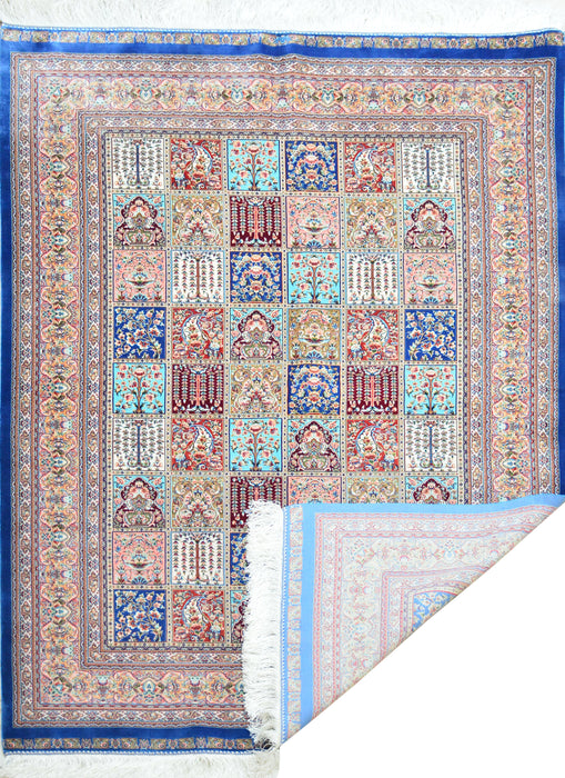 Large Silk Rugs 4x6 #58*****