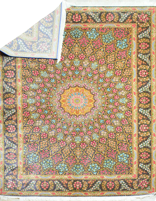 Large Silk Rugs 7.9x11.4 #32