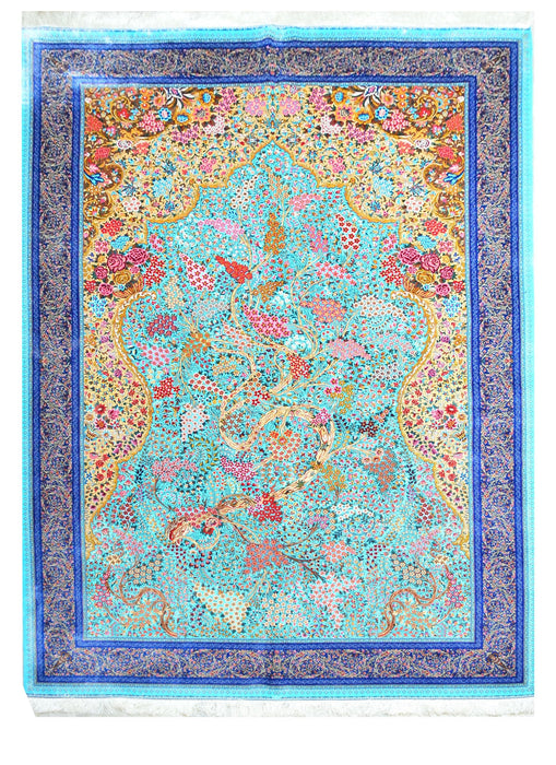 Large Silk Rugs 6.8x9.8 #53*****