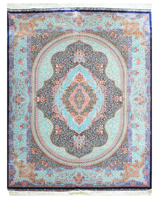 French Aubusson Silk Rug 3' x 5'