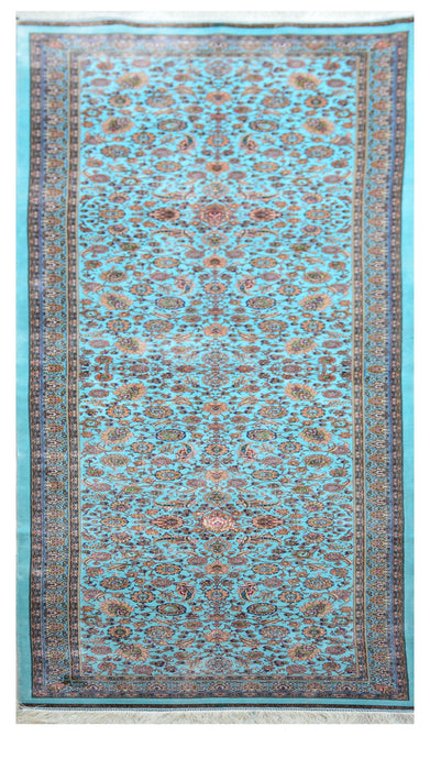 Large Silk Rugs 2.7x9.9 #9