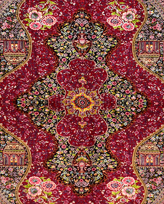 Small Silk Rugs 3.3x4.11 #12