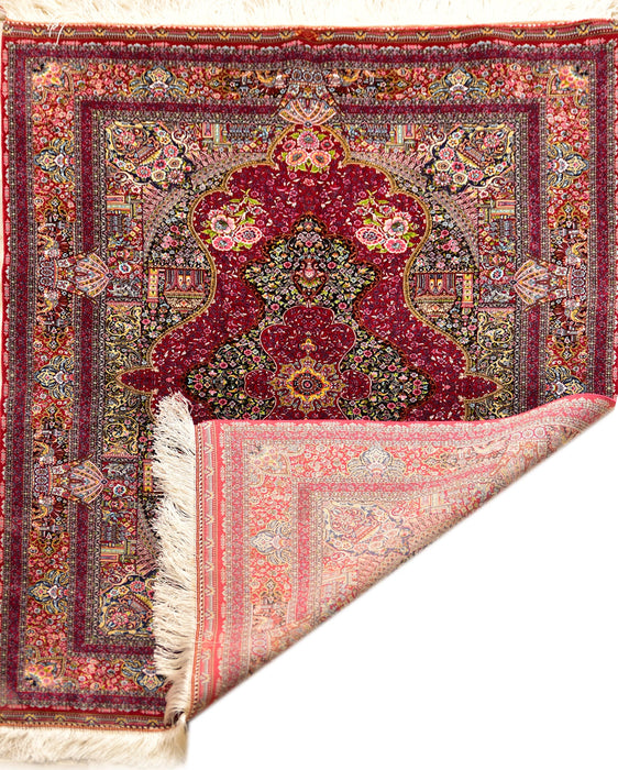 Small Silk Rugs 3.3x4.11 #12