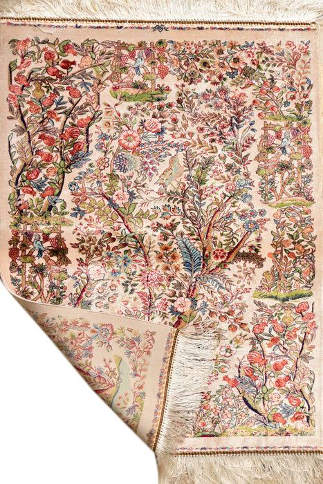 Small Silk Rugs 2 x 3 #132