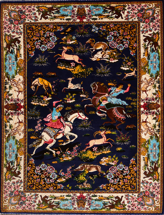 Small Silk Rugs 2x3 #141