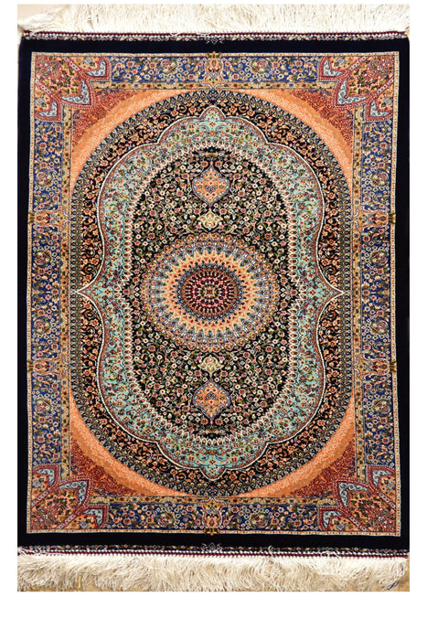Small Silk Rugs 2 x 3 #122