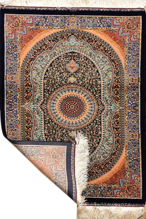 Small Silk Rugs 2 x 3 #122