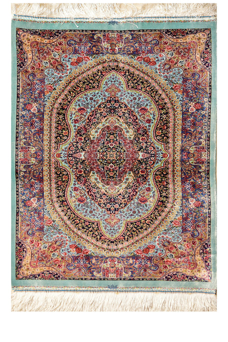 Small Silk Rugs 2 x 3 #118