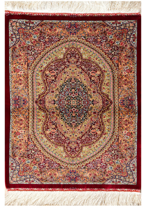 Small Silk Rugs 2 x 3 #121