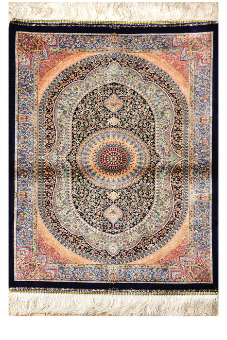 Small Silk Rugs 2 x 3 #117