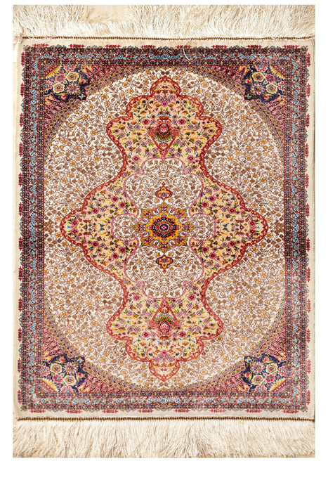 Small Silk Rugs 2 x 3 #129