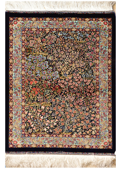 Small Silk Rugs 2x3 #155