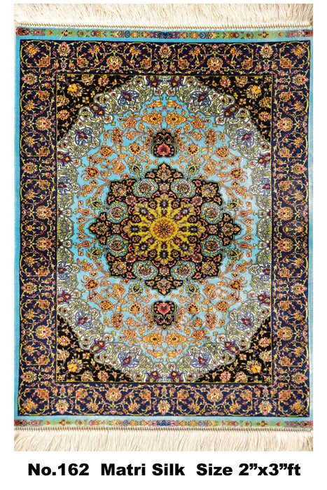 Small Silk Rugs 2 x 3 #162