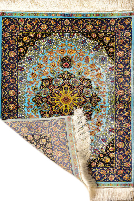 Small Silk Rugs 2 x 3 #162