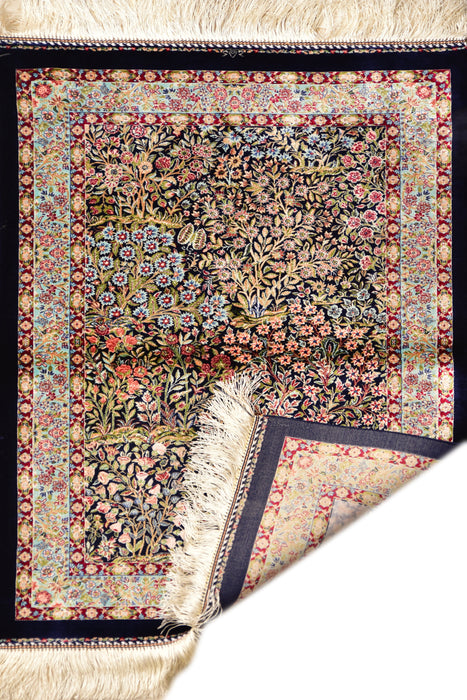 Small Silk Rugs 2 x 3 #136