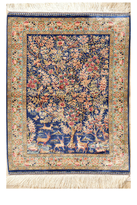 Small Silk Rugs 2 x 3 #134