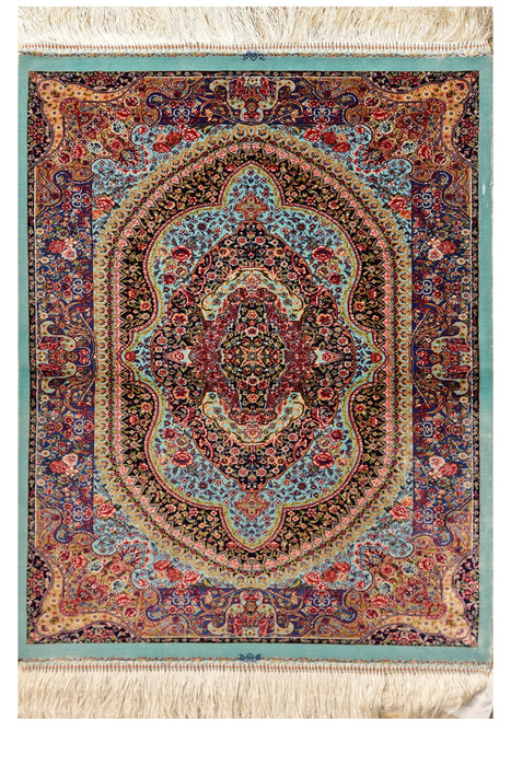 Small Silk Rugs 2x3 #153