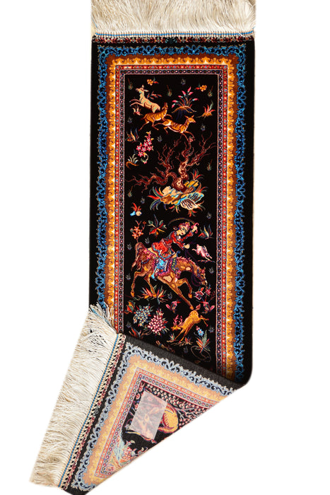 Small Silk Rugs 1x3 #229