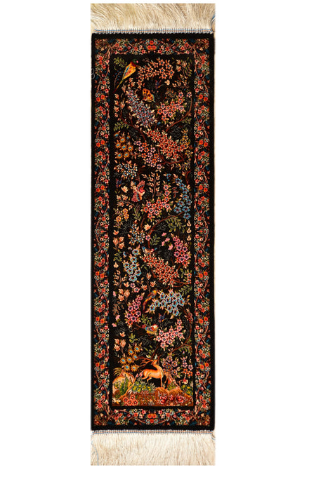 Small Silk Rugs 1x3 #219