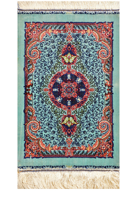 Small Silk Rugs 1x1.6 #198