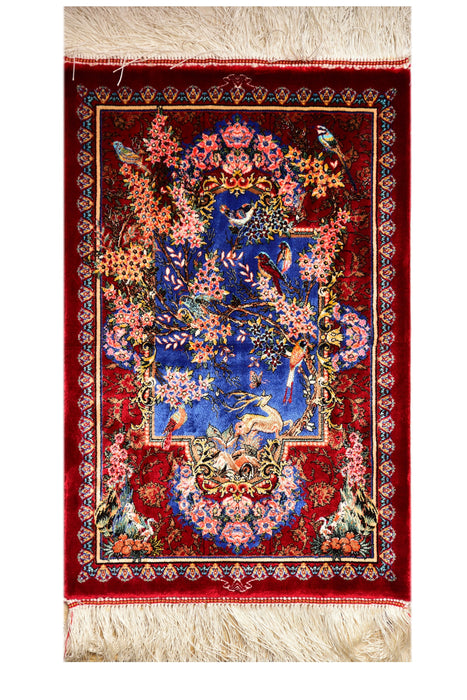 Small Silk Rugs 1.4 x 2 #176