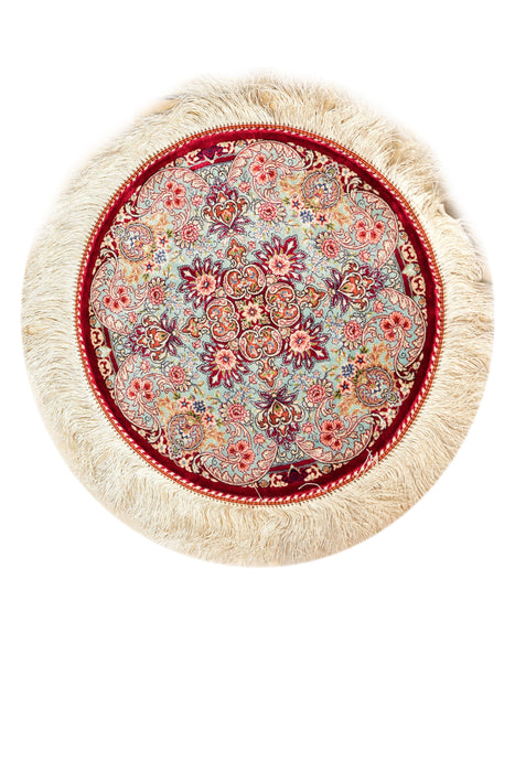 Small Silk Rugs 1.6 Round #208