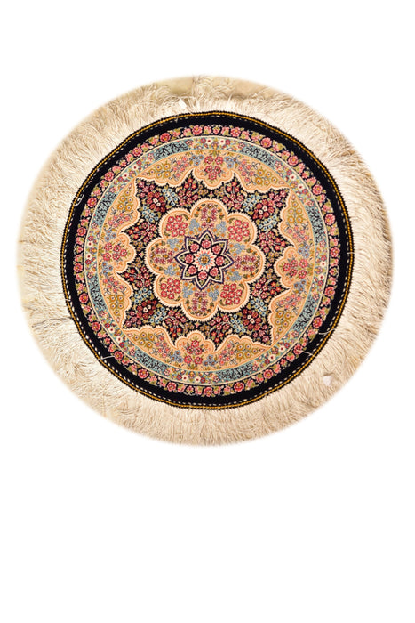 Small Silk Rugs 1.6 Round #201