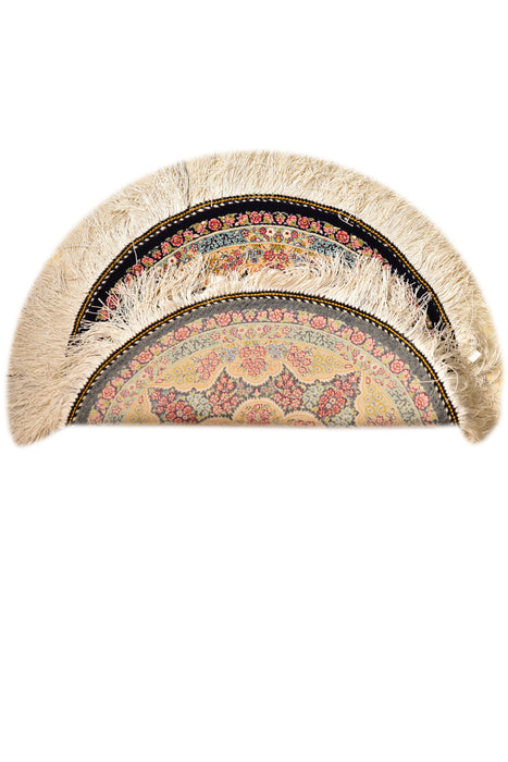 Small Silk Rugs 1.6 Round #201