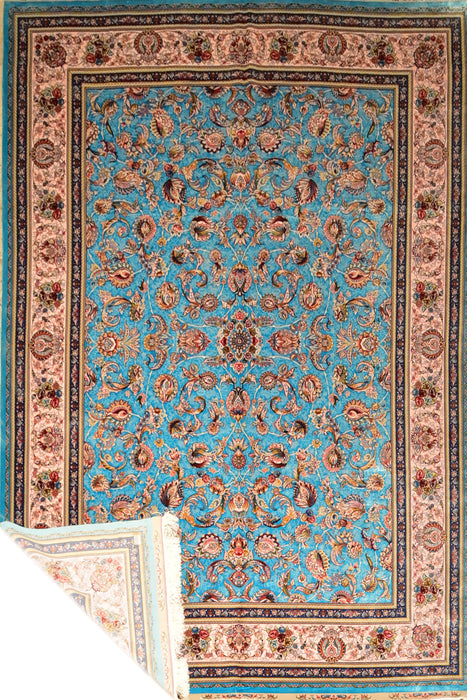 Large Silk Rugs 7.11x11.6 #52****