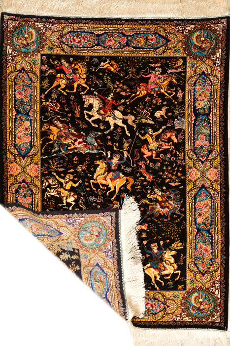 Large Silk Rugs 3x5 #237 ****D