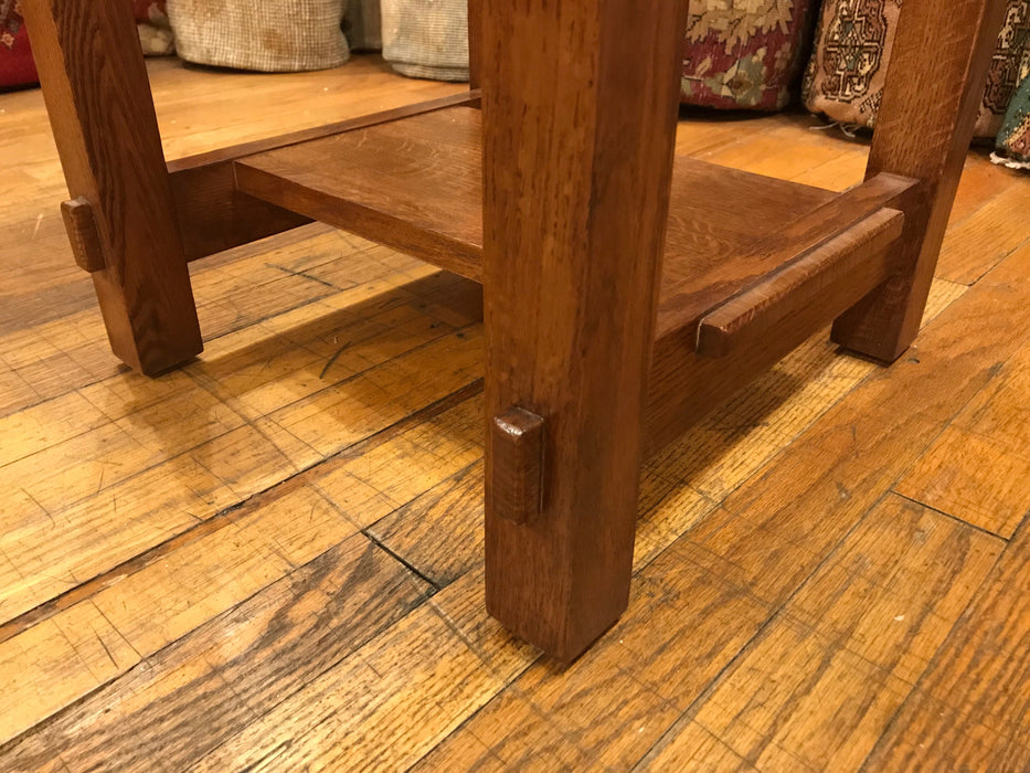 Mission Mortise and Tenon End Table - Crafters and Weavers