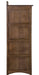 Mission Solid Oak 4 Drawer File Cabinet - Walnut - Crafters and Weavers