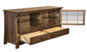 Mission Quarter Sawn Oak 60" TV Stand (2 Colors Available) - Crafters and Weavers