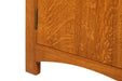 Mission Quarter Sawn Oak 1 Door, 1 Drawer Nightstand - Michael's Cherry (MC-A) - Crafters and Weavers