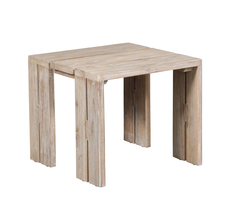 Paradiso Outdoor Teak Natural Look End Table