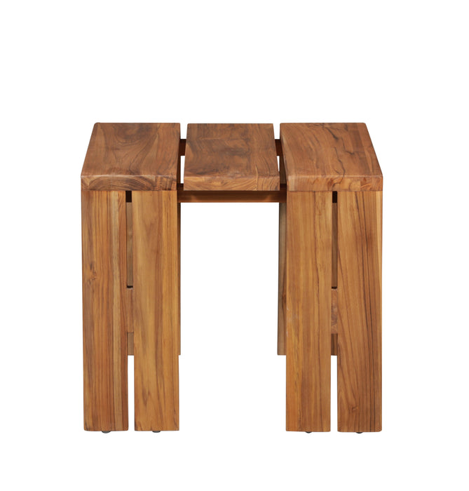 Paradiso Outdoor Teak Wood End Table