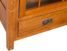 Mission Quarter Sawn Oak 48" TV Stand - Light Oak - Crafters and Weavers